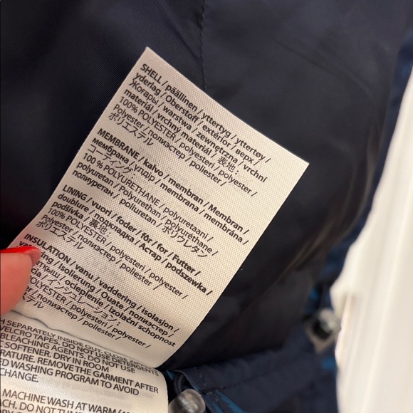 Reima boys ski Blue Jacket size 9 new no tags - Picture 9 of 9